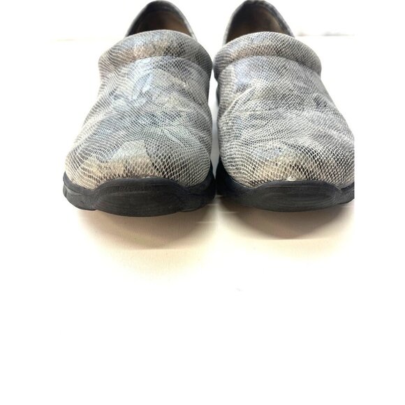 Nurse Mates Libbey Slip On Clogs Grey Ladies Size 9.5M Medical Restaurant Mules - Picture 3 of 11